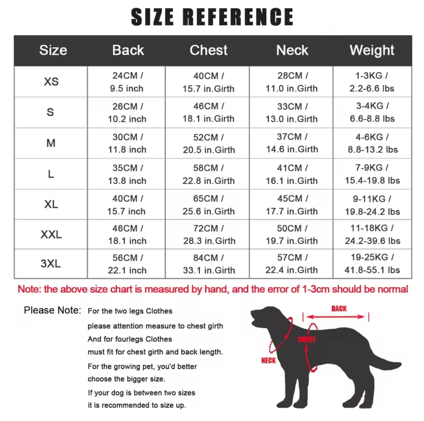 Dogs jackets