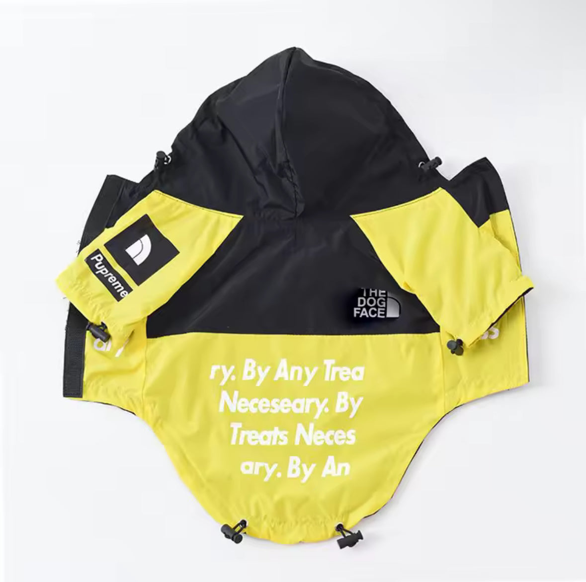 Waterproof Coat The Dog Face Pet Clothes Outdoor Jacket Dog Raincoat Reflective Clothes for Small Medium Large Dogs